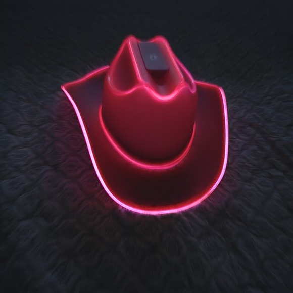 Neon Cowboys Other - Neon Cowboys Pink LED Cowboy Patry Hat, Bachelorette, Bachelor, Light Up Hat